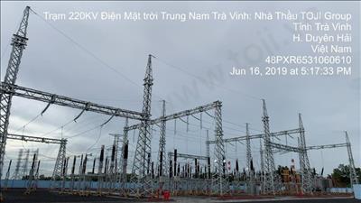 Đóng điện thành công trạm biến áp 220kV Yên Bái